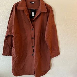BNWT fashion nova Shirt jacket